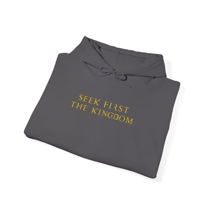 'Seek First the Kingdom' Black Pullover