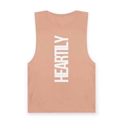 Barnard Vertical Text Tank Top