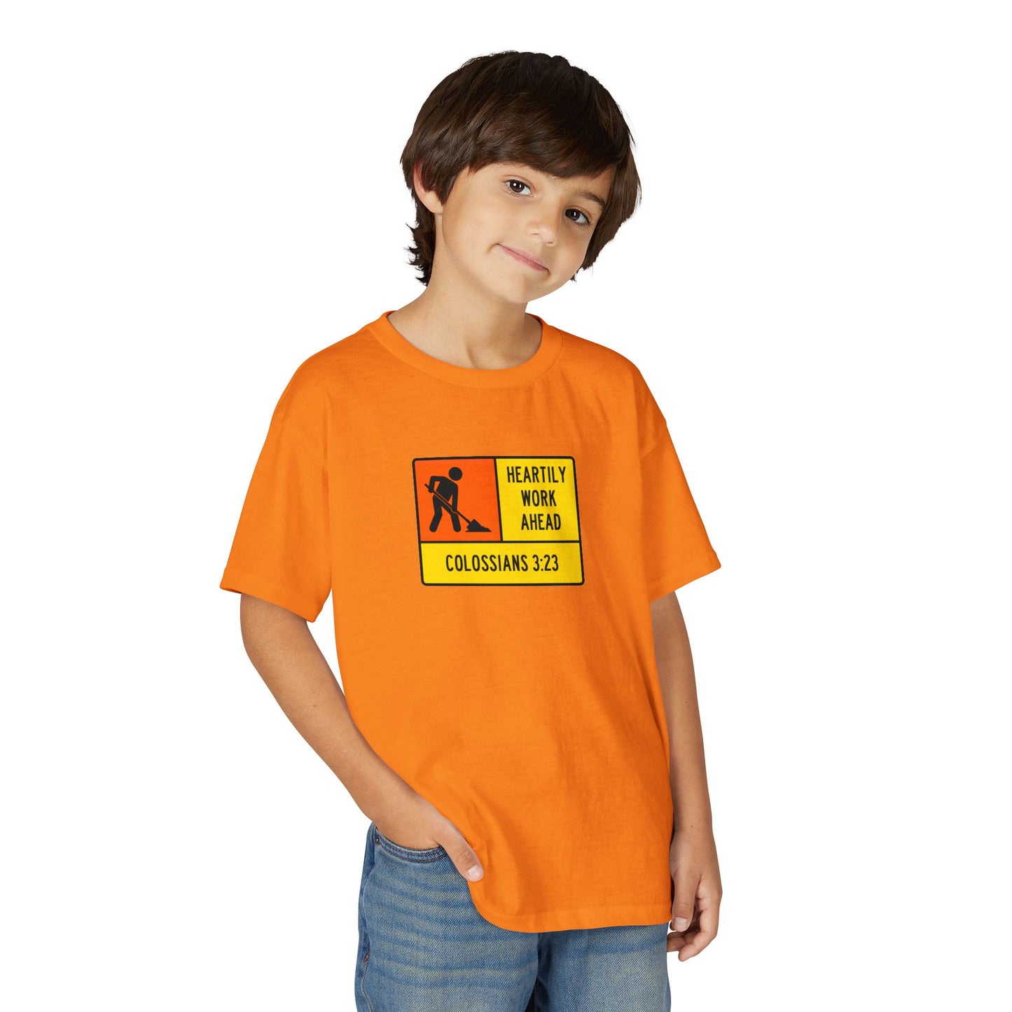 Construction Sign Youth T-Shirt