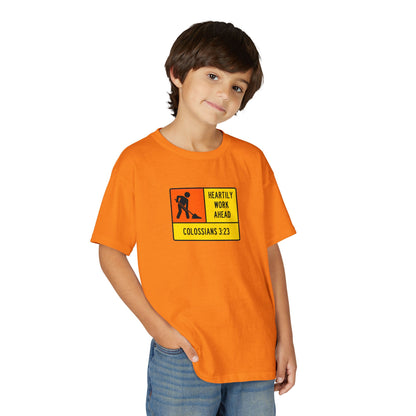 Construction Sign Youth T-Shirt