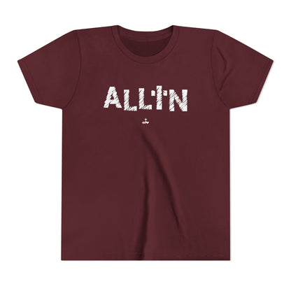 "All In" Youth Short Sleeve Tee