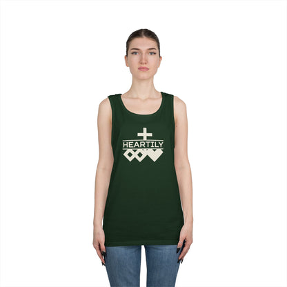 Unisex Heartily Logo Tank Top