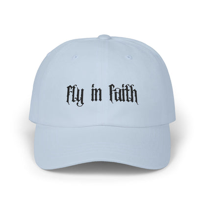 Fly in Faith Embroidered Dad Cap