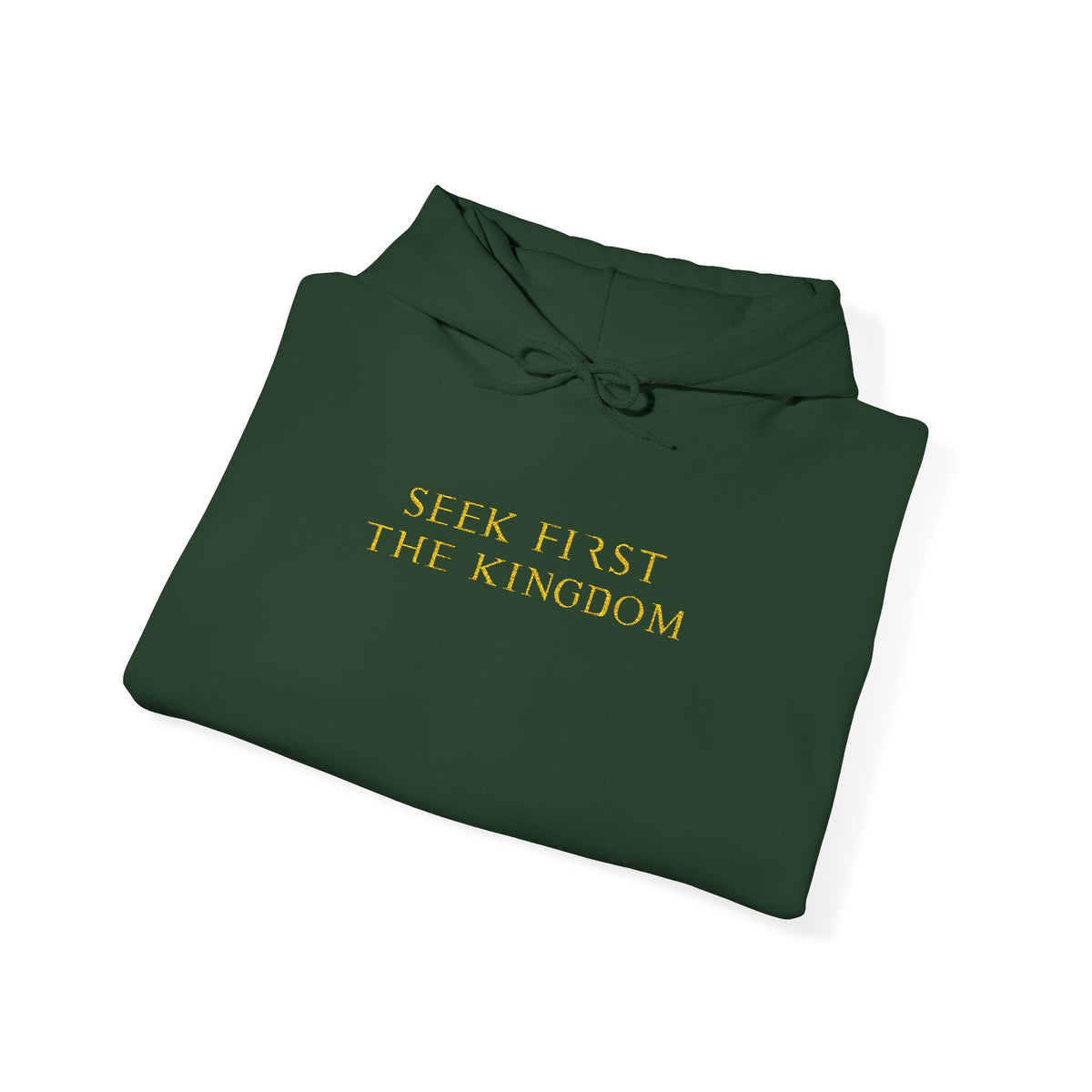 'Seek First the Kingdom' Black Pullover