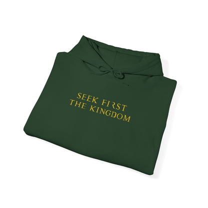 'Seek First the Kingdom' Black Pullover