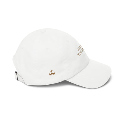 Seek First The Kingdom Dad Cap