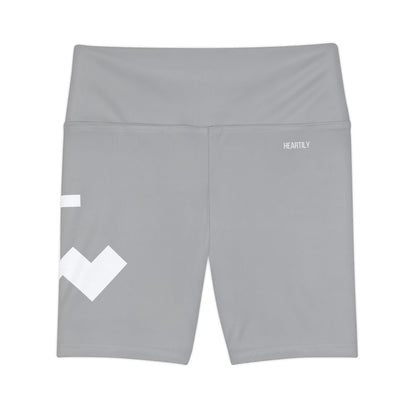 High-Waist Workout Biker Shorts