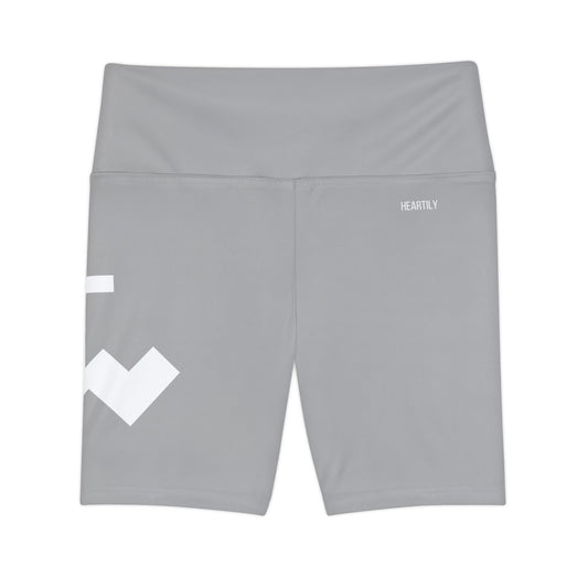 High-Waist Workout Biker Shorts