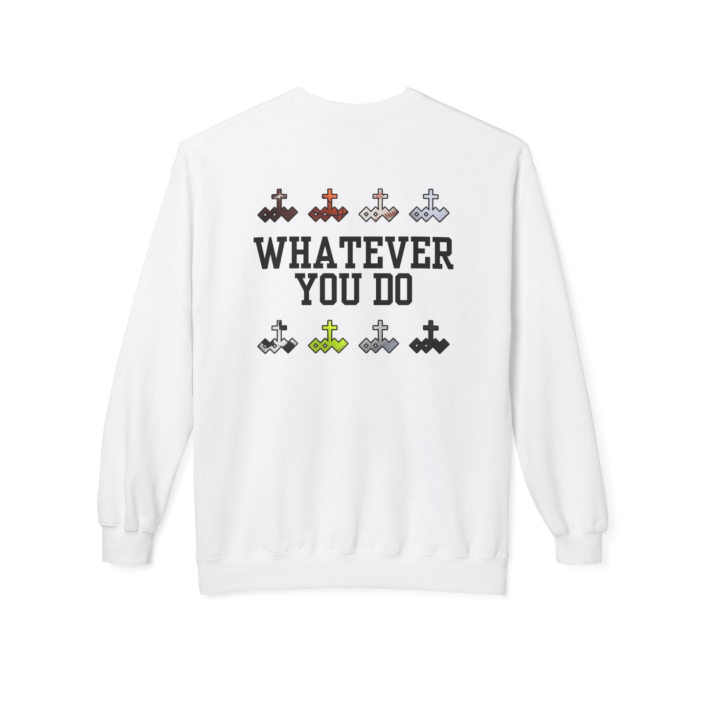 Sports Logo Crewneck Sweatshirt