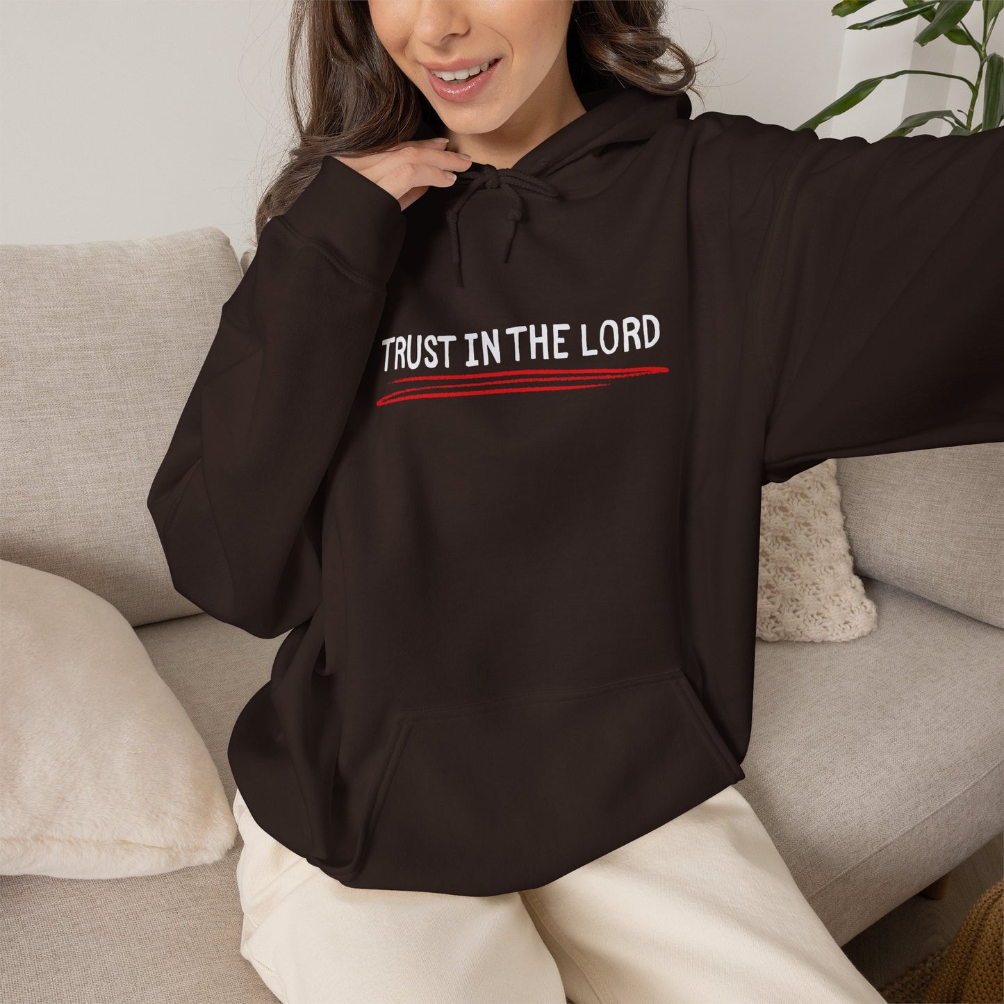 'Trust in the Lord' Hoodie Pullover