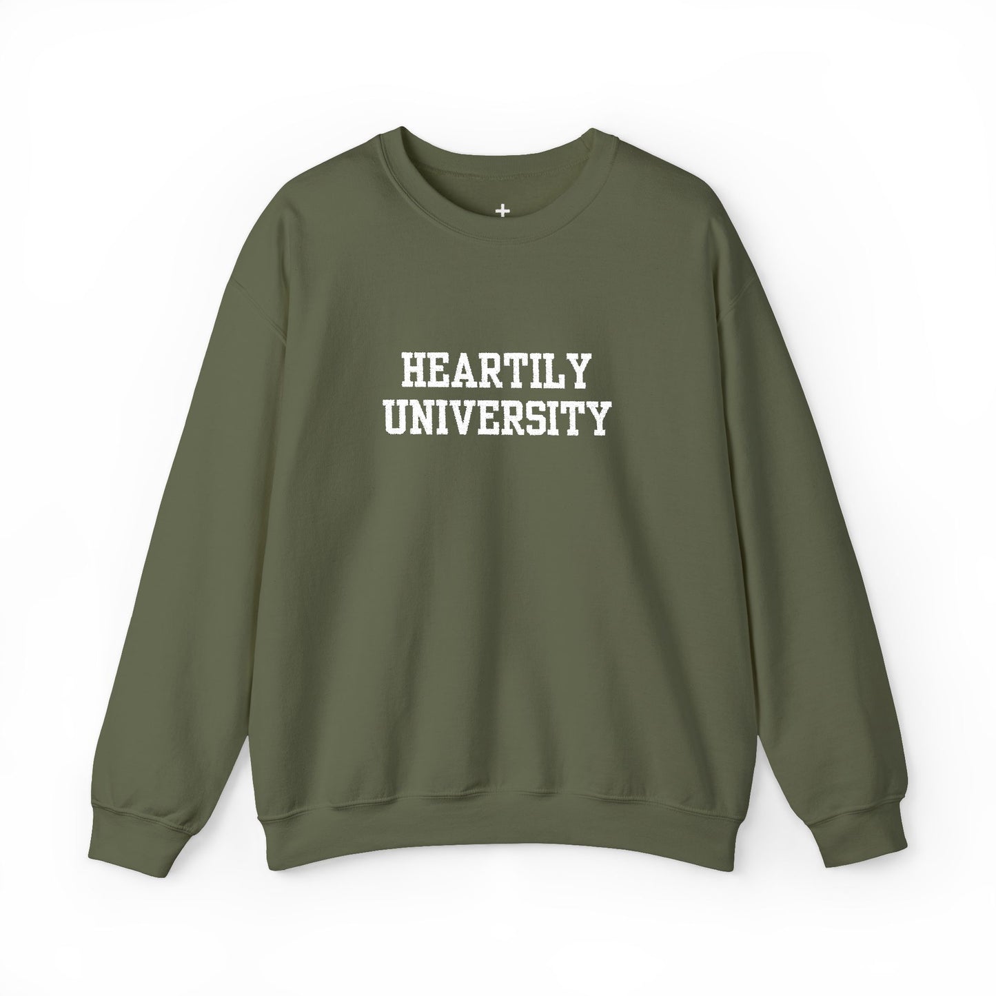 Heartily University Unisex Crewneck Sweatshirt