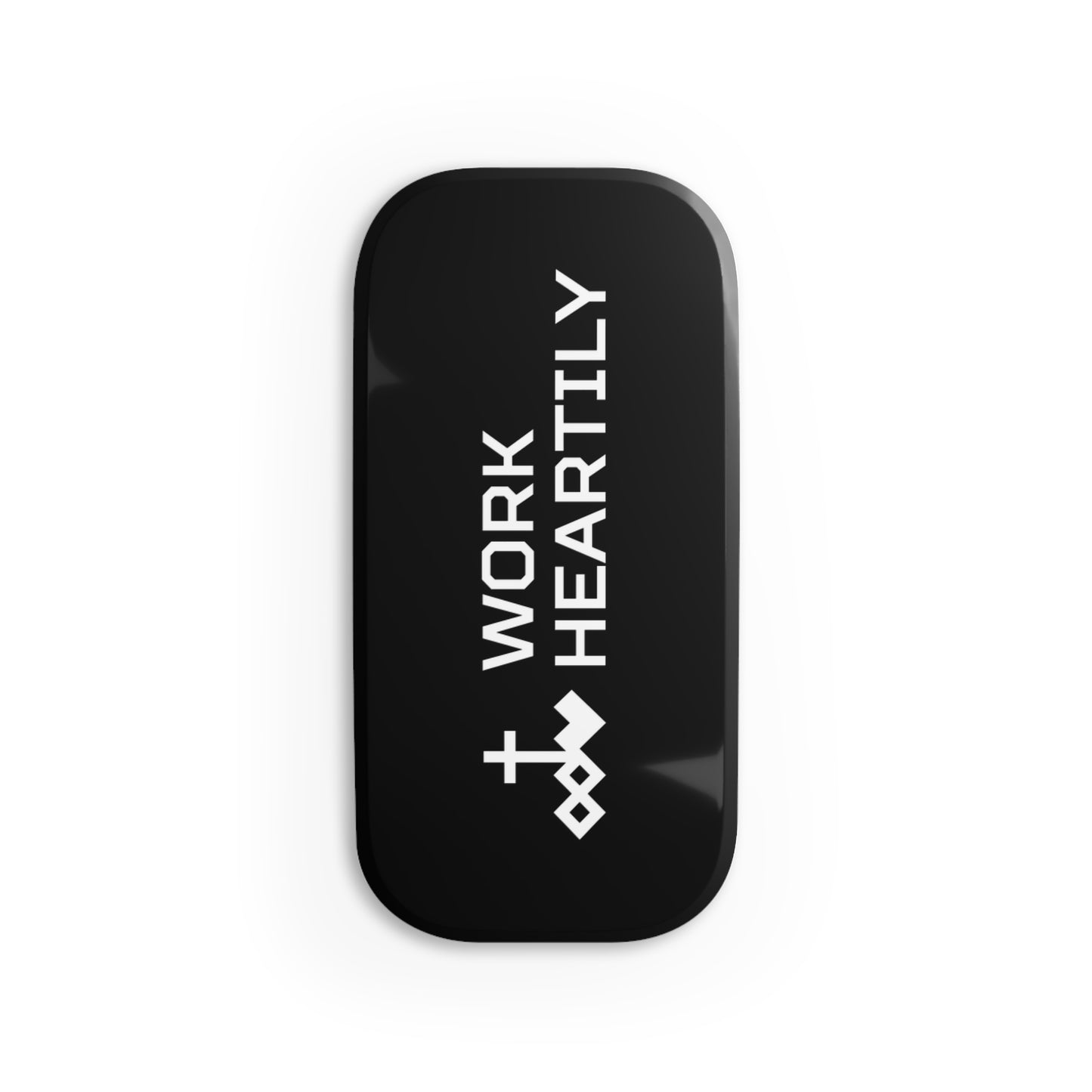 Work Heartily Click-On Phone Stand