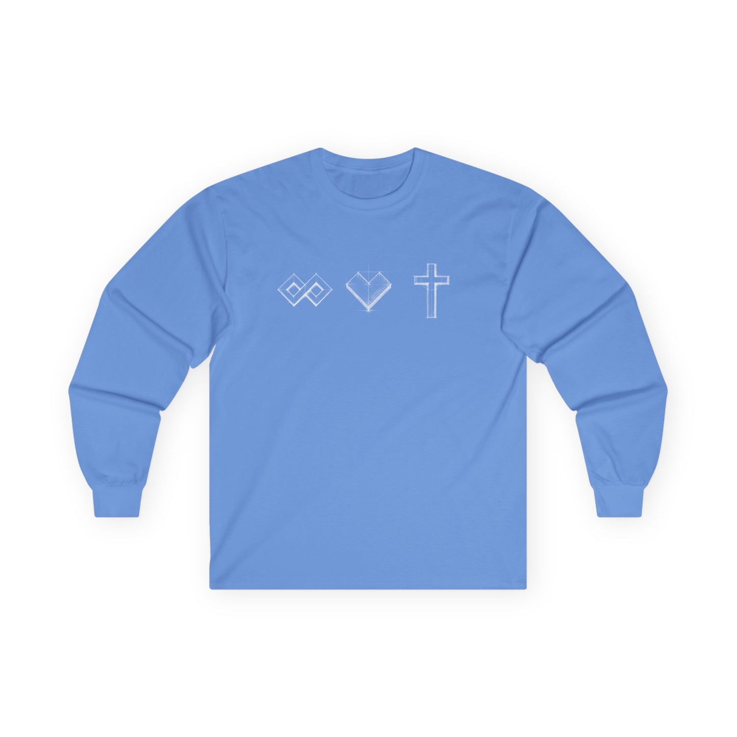 Heartily Icon Sketch Long Sleeve Tee