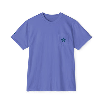Quote & Graphic Pocket T-Shirt