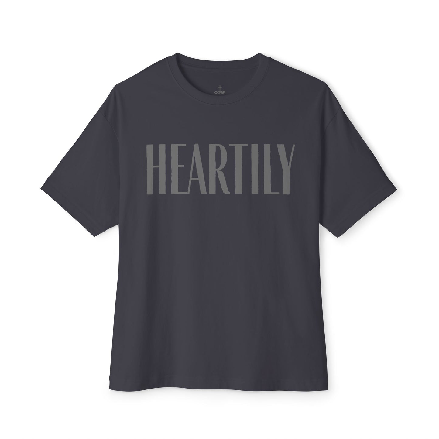 Vintage Heartily Oversized Unisex Tee