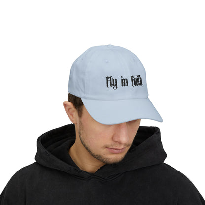 Fly in Faith Embroidered Dad Cap