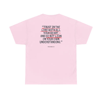 Proverbs 3:5 Bible Verse T‑Shirt