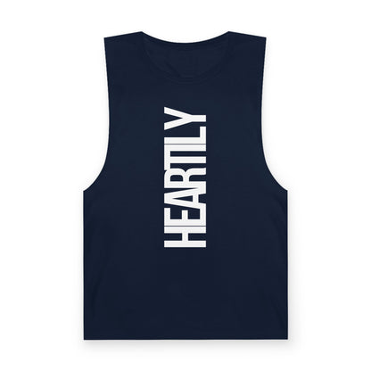 Barnard Vertical Text Tank Top