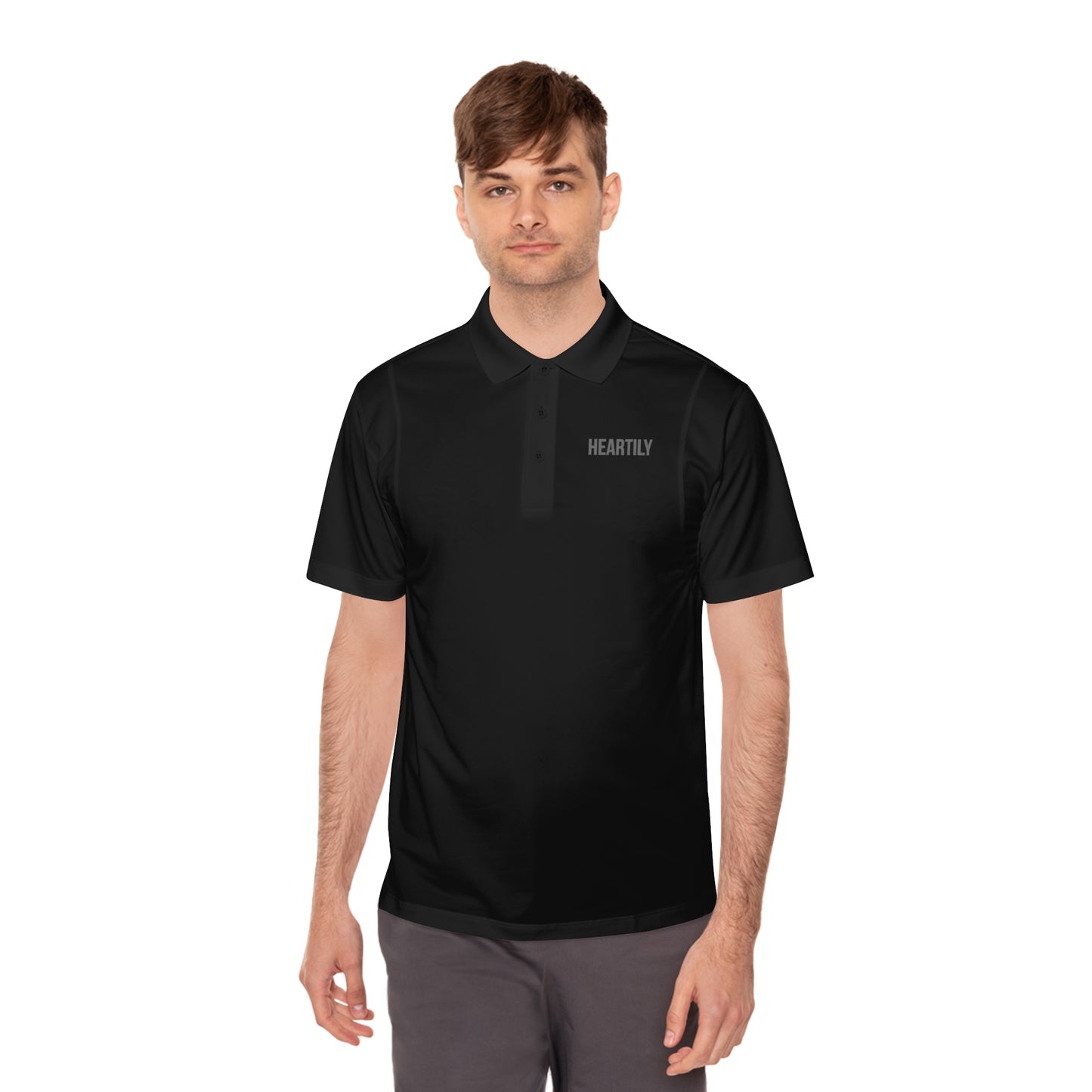 Heartily Men's Sport Polo Shirt