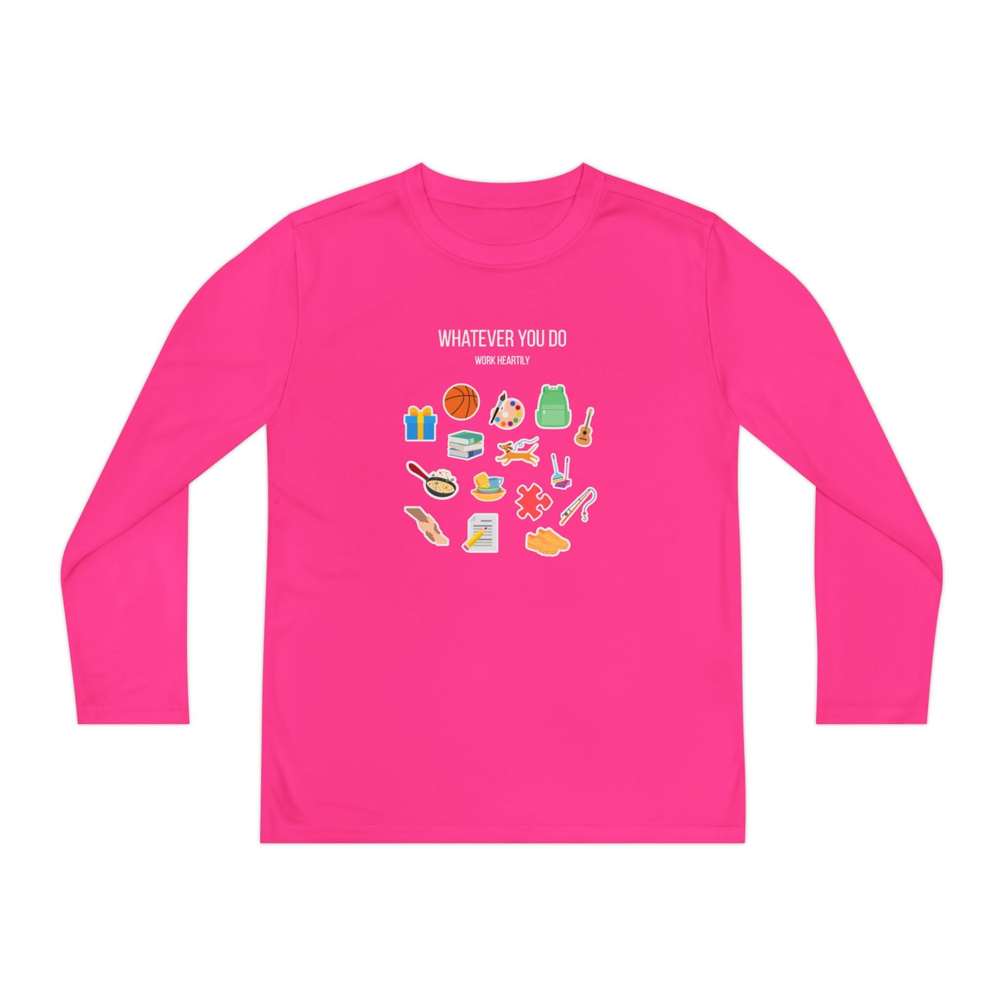 'Whatever You Do' Youth Long Sleeve Tee