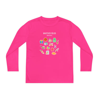 'Whatever You Do' Youth Long Sleeve Tee