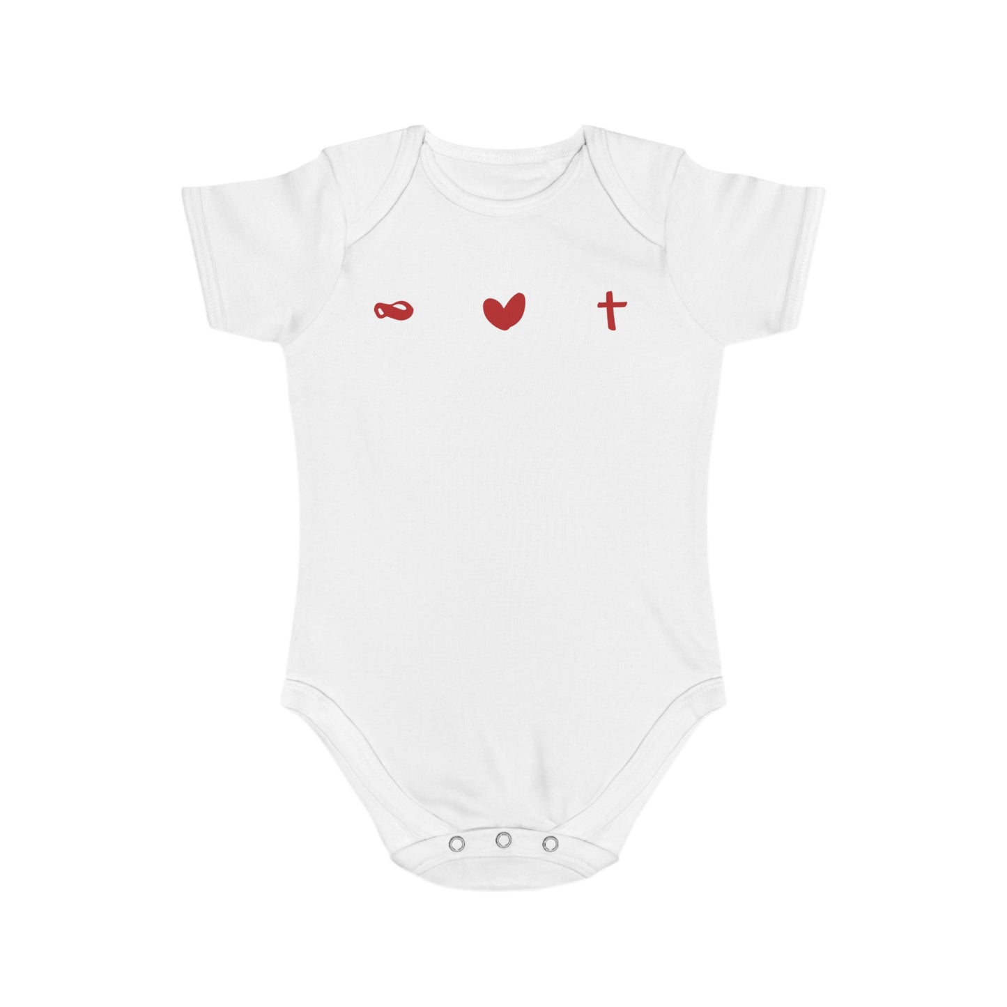 Short Sleeve Baby Bodysuit