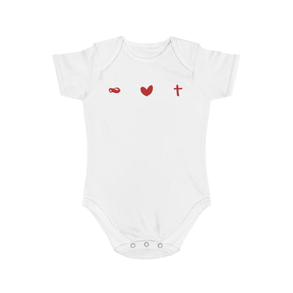 Short Sleeve Baby Bodysuit