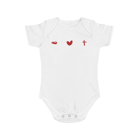 Short Sleeve Baby Bodysuit