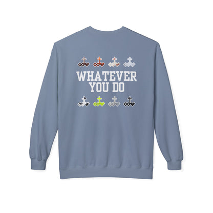 Sports Logo Crewneck Sweatshirt