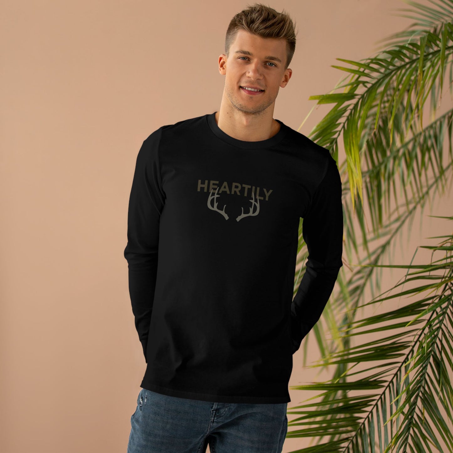 Men’s Mossy Oak Logo Base Longsleeve Tee