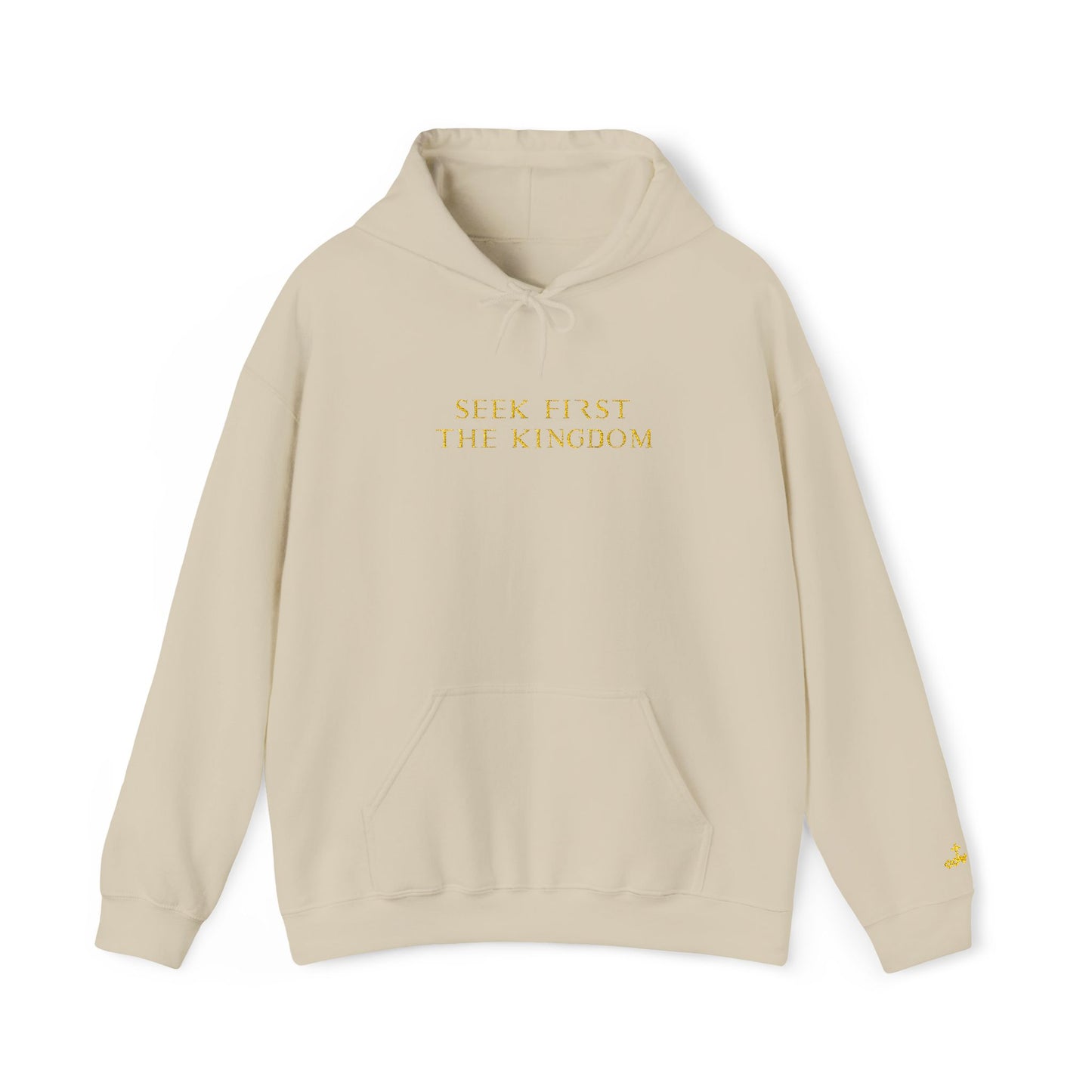'Seek First the Kingdom' Black Pullover