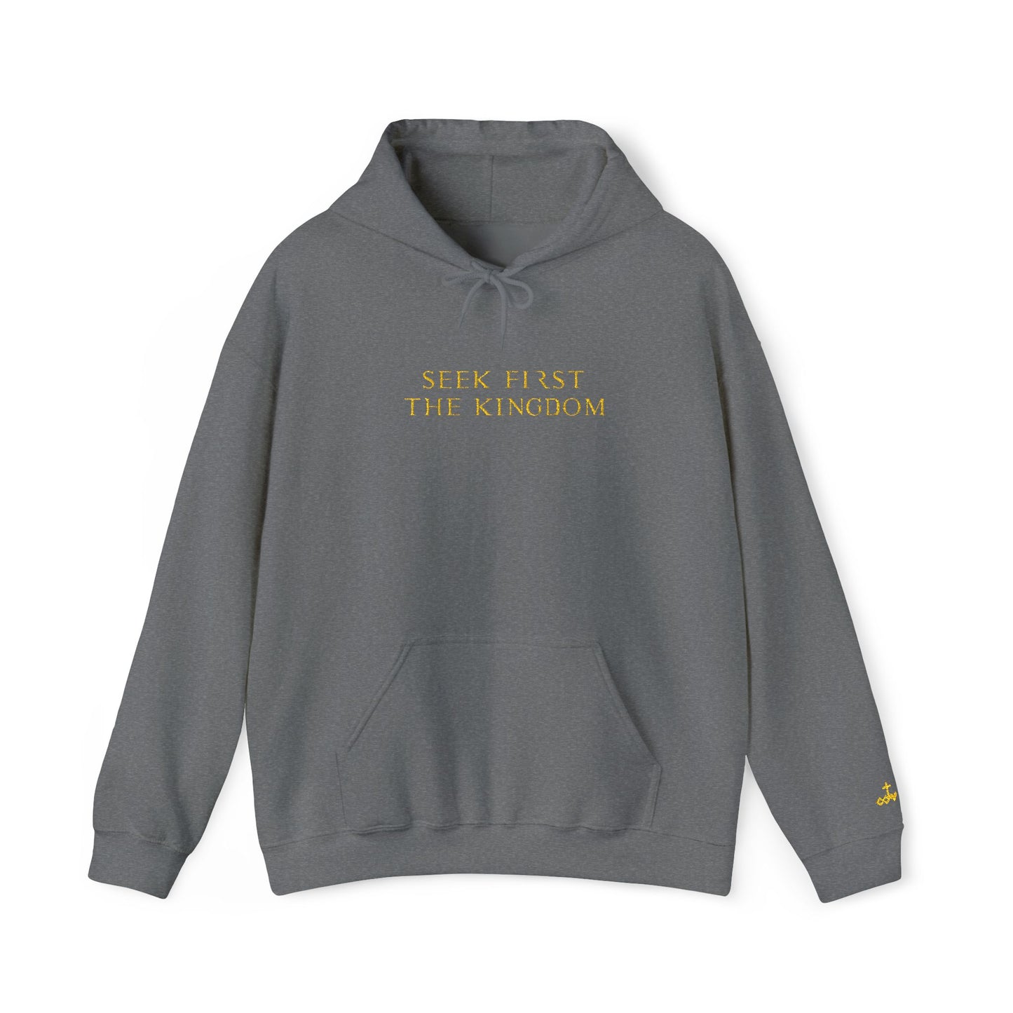 'Seek First the Kingdom' Black Pullover