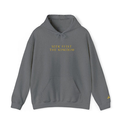 'Seek First the Kingdom' Black Pullover