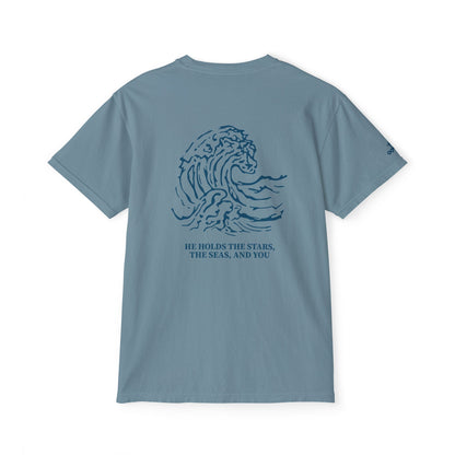 Quote & Graphic Pocket T-Shirt
