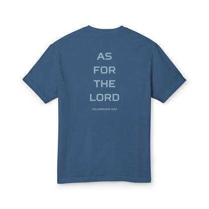 Unisex Colossians 3:23 Heavyweight Cotton Tee