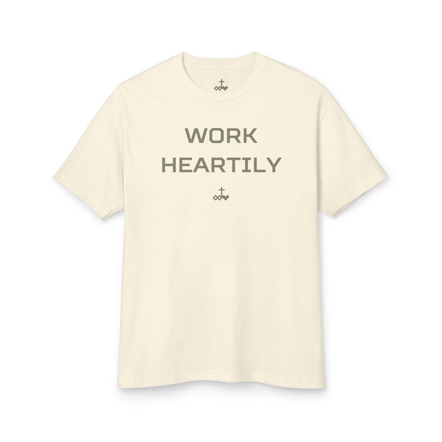 Unisex Colossians 3:23 Heavyweight Cotton Tee