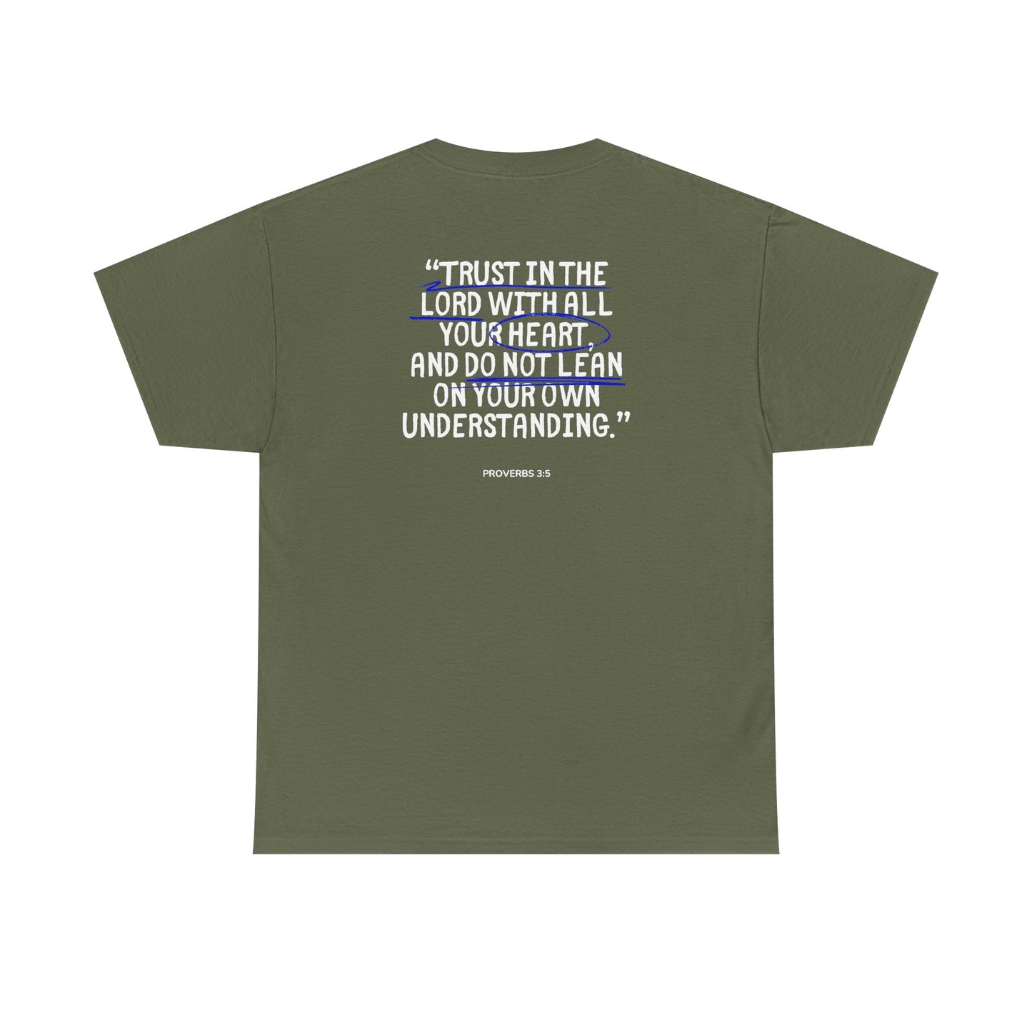 Proverbs 3:5 Bible Verse T‑Shirt