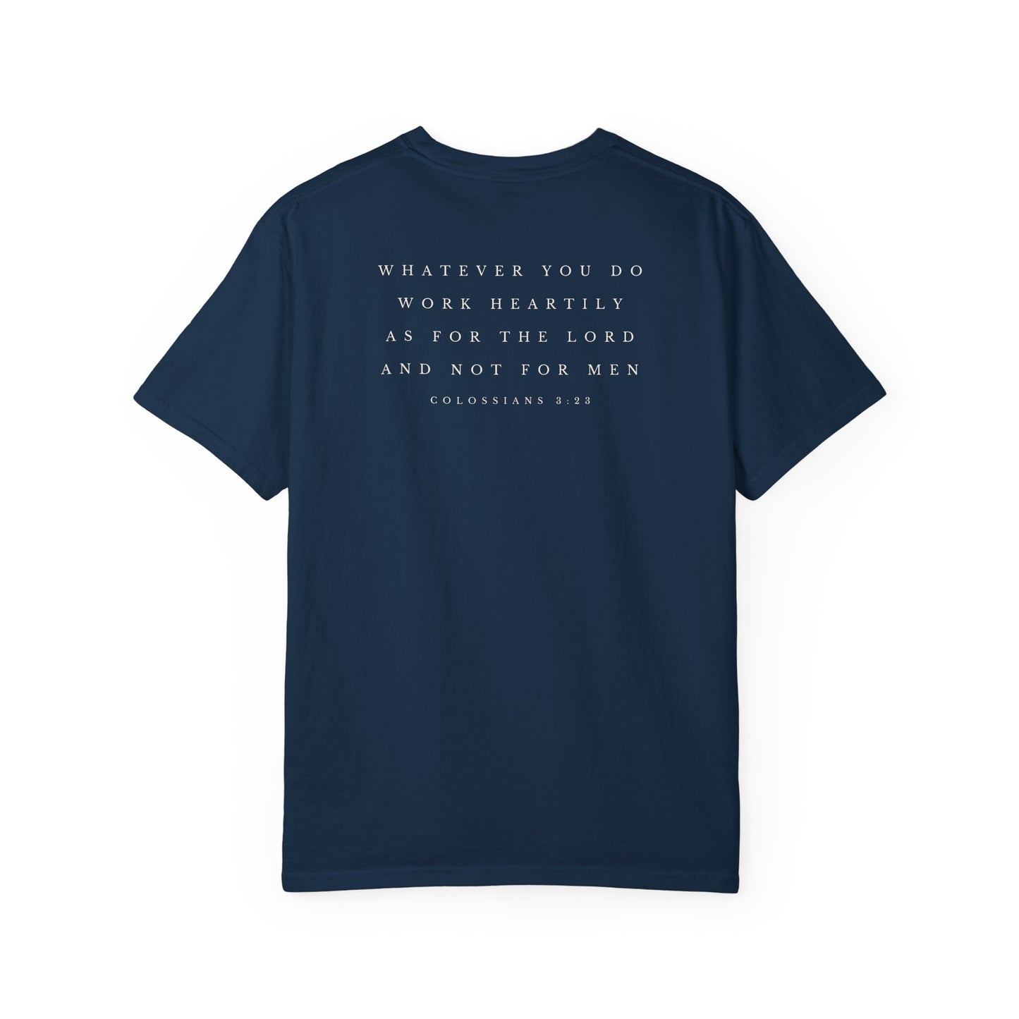 Plain Heartily Scripture T-Shirt