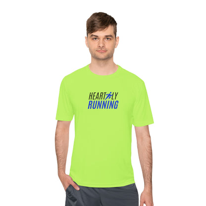 Heartily Running Moisture-Wicking Performance Tee