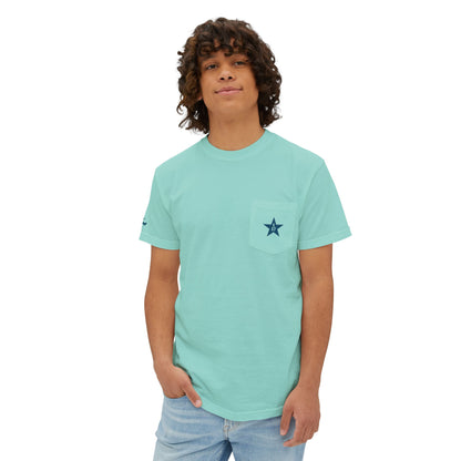 Quote & Graphic Pocket T-Shirt