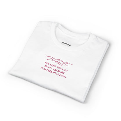 Waves & Quote Minimal T-Shirt