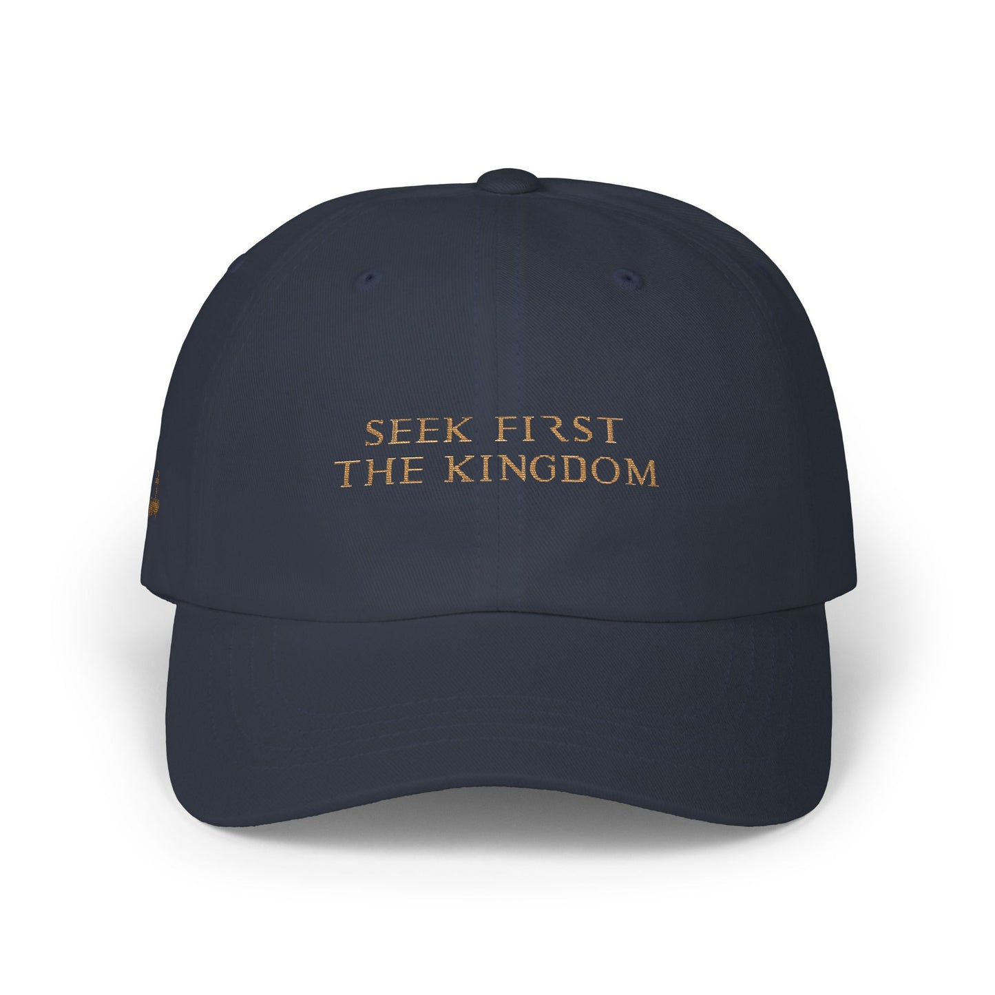 Seek First The Kingdom Dad Cap