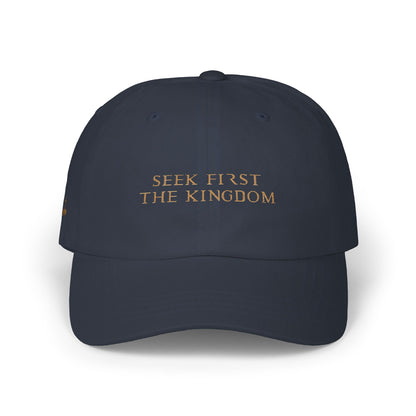 Seek First The Kingdom Dad Cap
