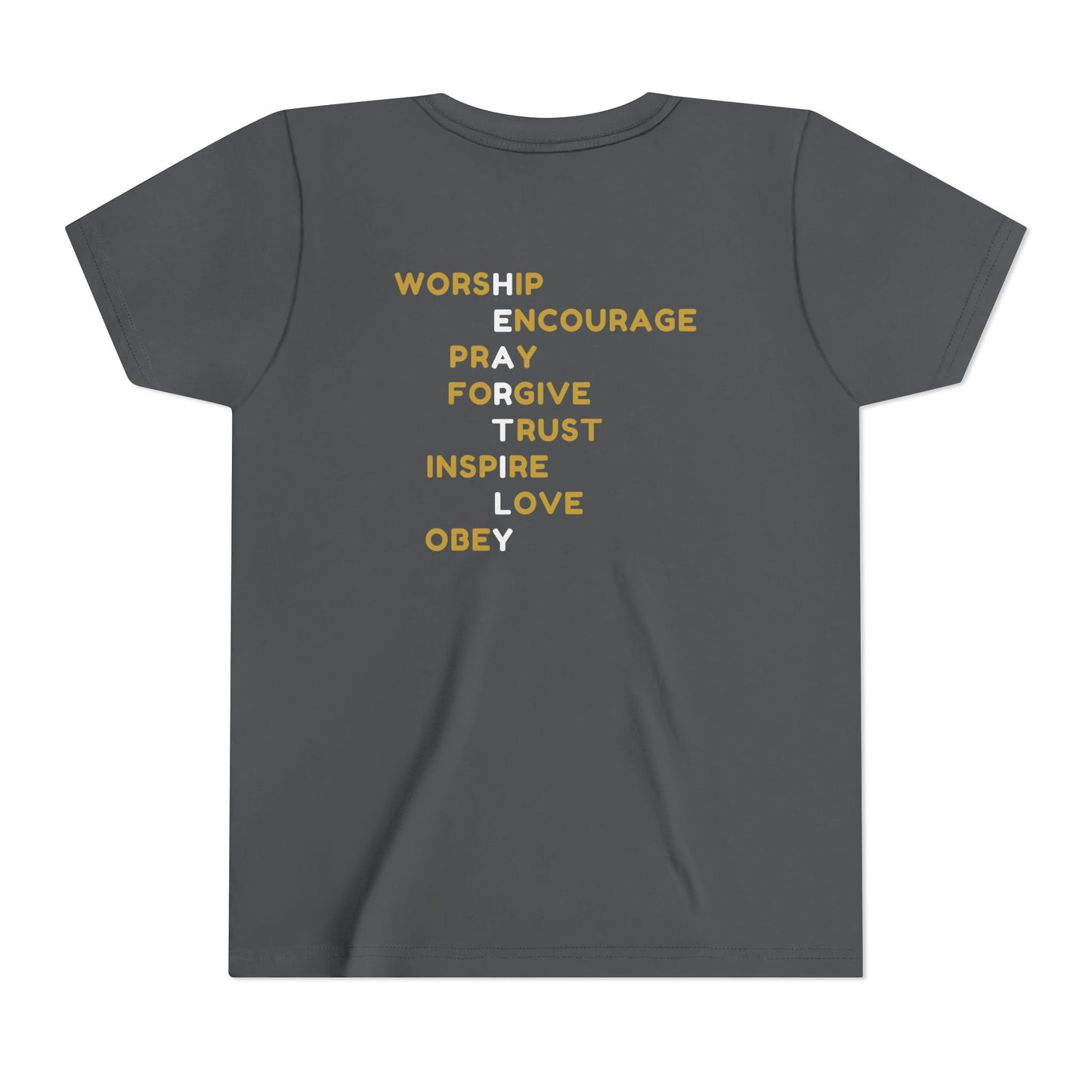 Heartily Words Youth Tee