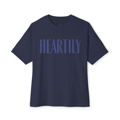 Vintage Heartily Oversized Unisex Tee