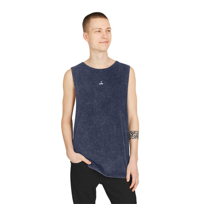 Unisex Logo Stonewash Tank Top