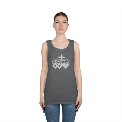 Unisex Heartily Logo Tank Top