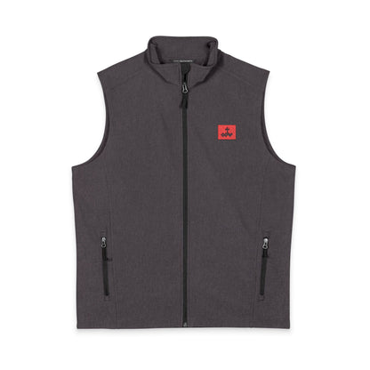 Men's Soft Shell Vest with Embroidered Logo