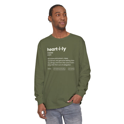 Heartily Definition Long Sleeve Tee