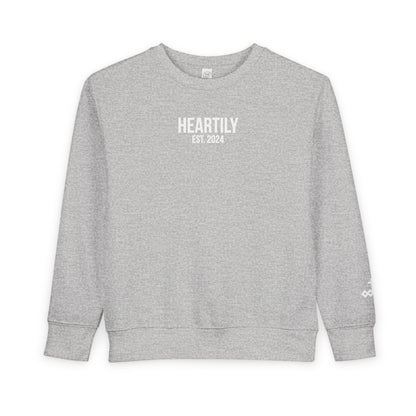 Heartily Est. 2024 Toddler Sweatshirt